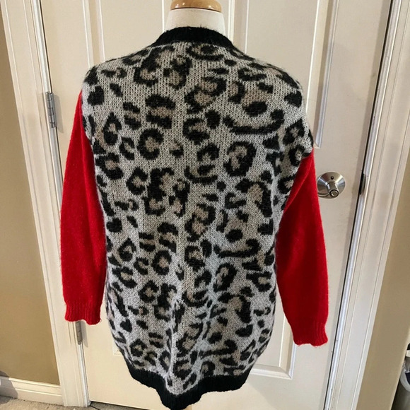 Niccolai made in Italy Animal print sweater-Size Small - Picture 3 of 7